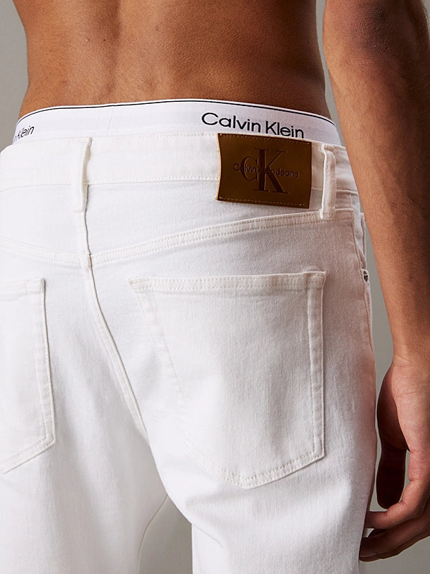 Jeans bianco Calvin Klein Jeans