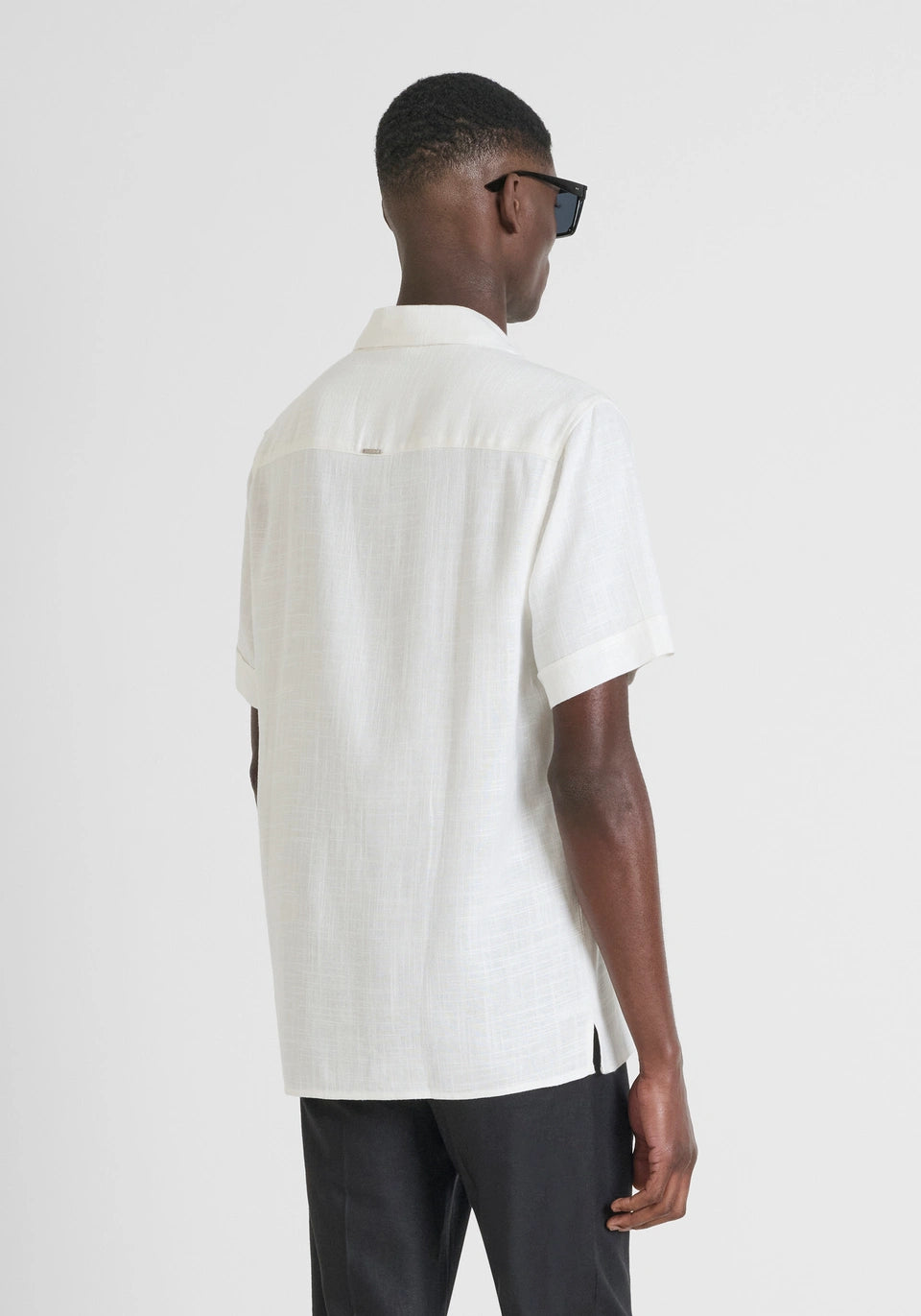 Camicia in lino maniche corte Antony Morato