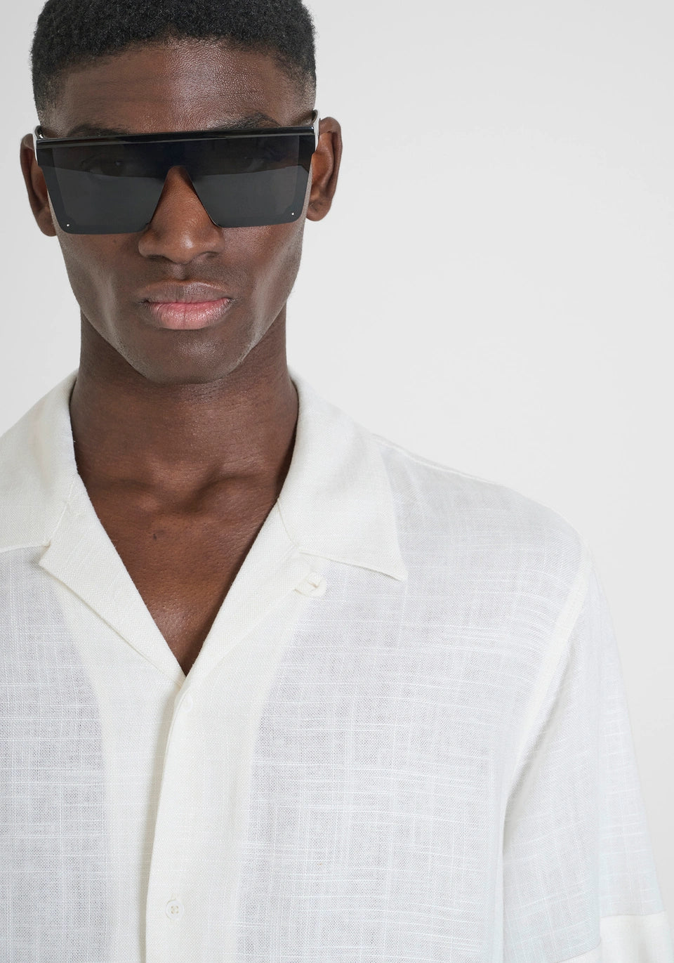 Camicia in lino maniche corte Antony Morato