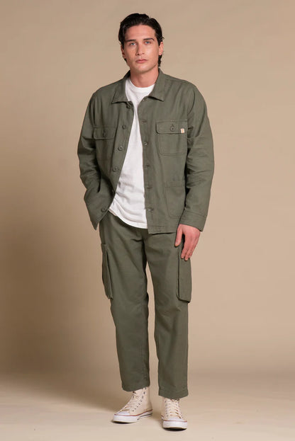 Pantalone cargo in lino Impure