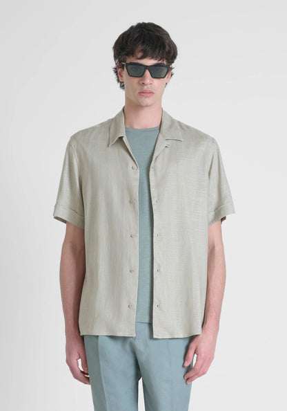 Camicia in lino maniche corte Antony Morato