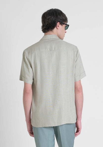 Camicia in lino maniche corte Antony Morato