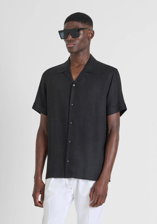 Camicia in lino maniche corte Antony Morato