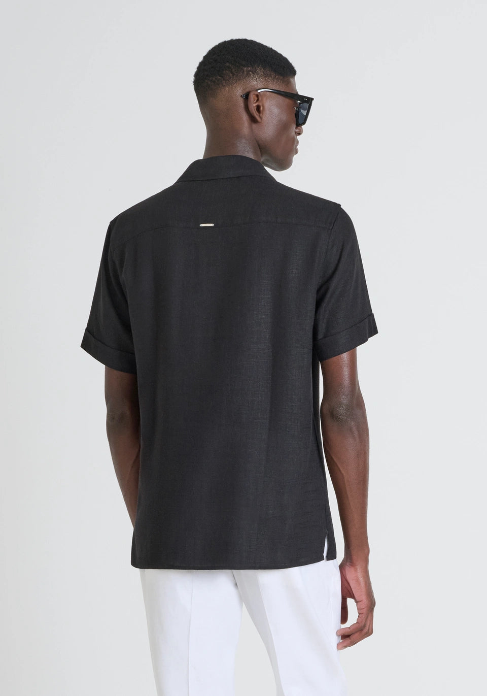 Camicia in lino maniche corte Antony Morato