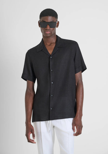 Camicia in lino maniche corte Antony Morato