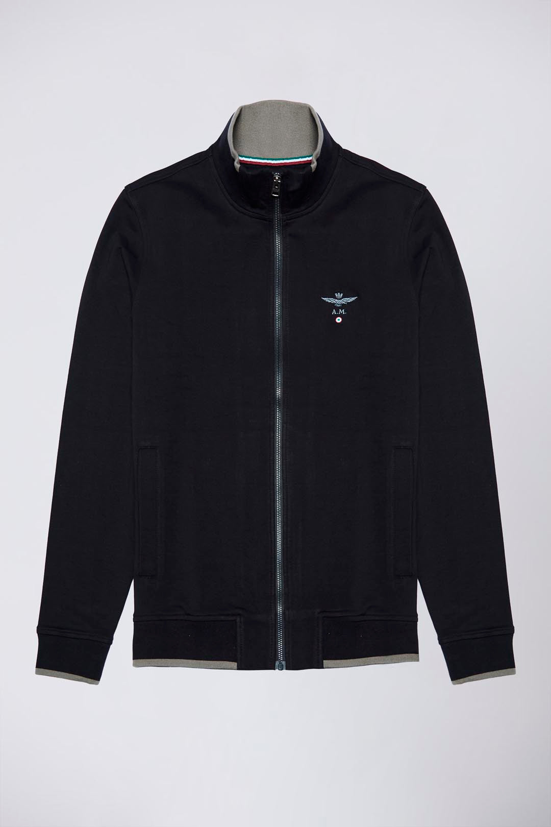 Felpa full-zip Aeronautica Militare