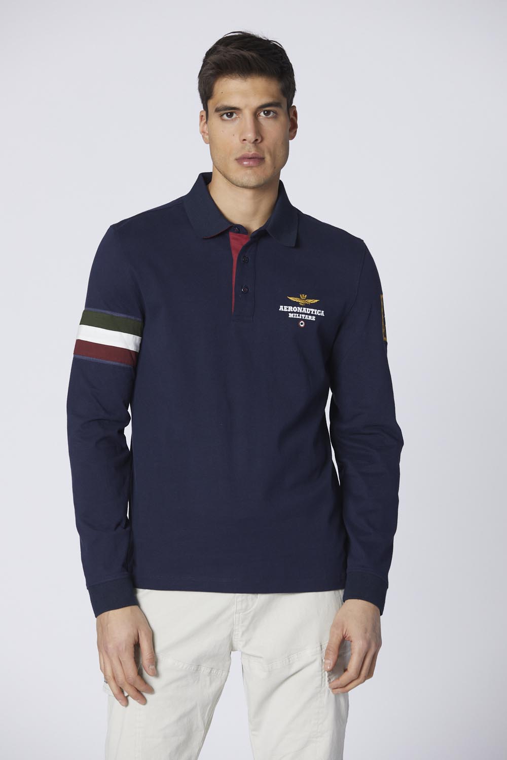 Polo maniche lunghe Aeronautica Militare