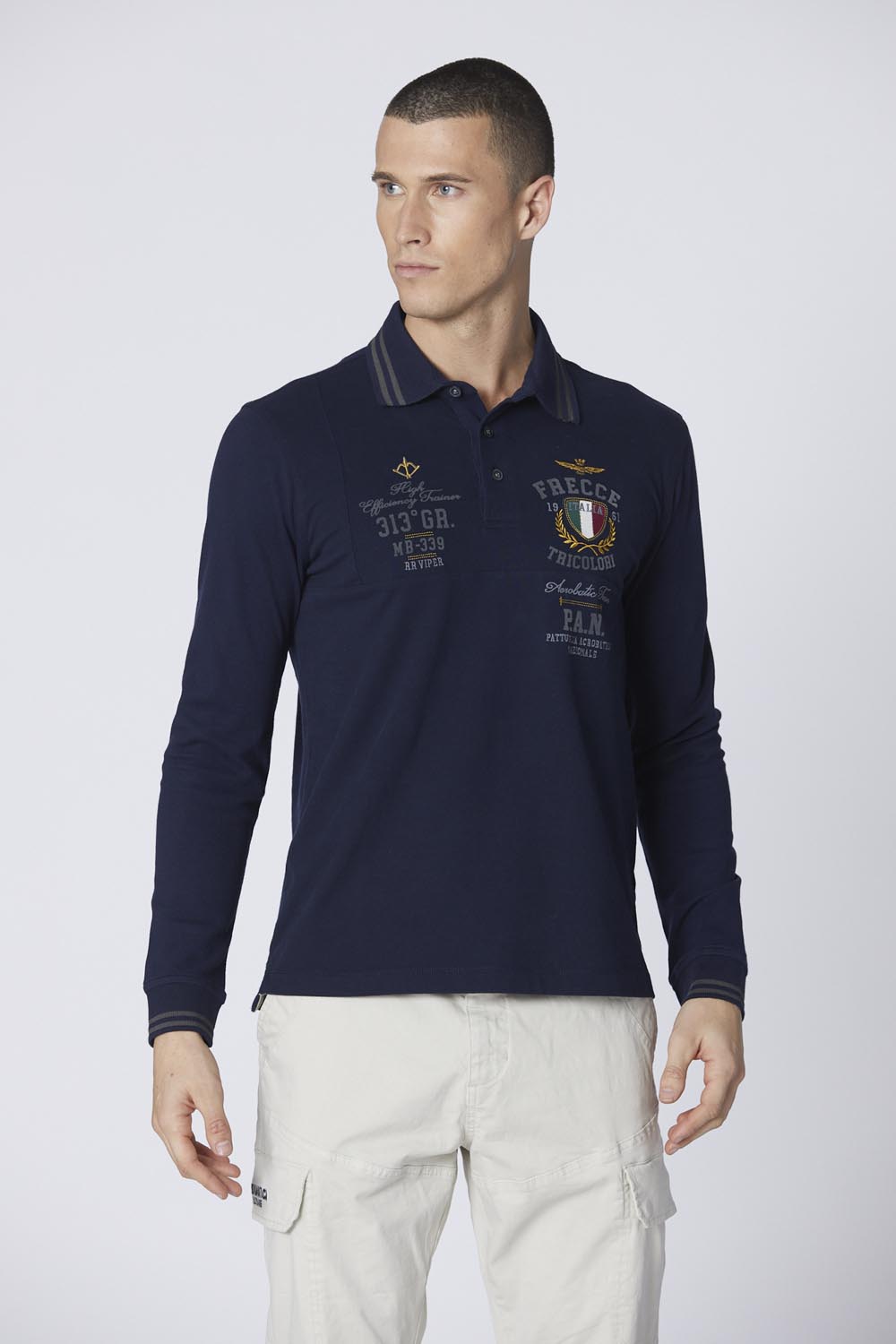 Polo manica lunga Aeronautica Militare