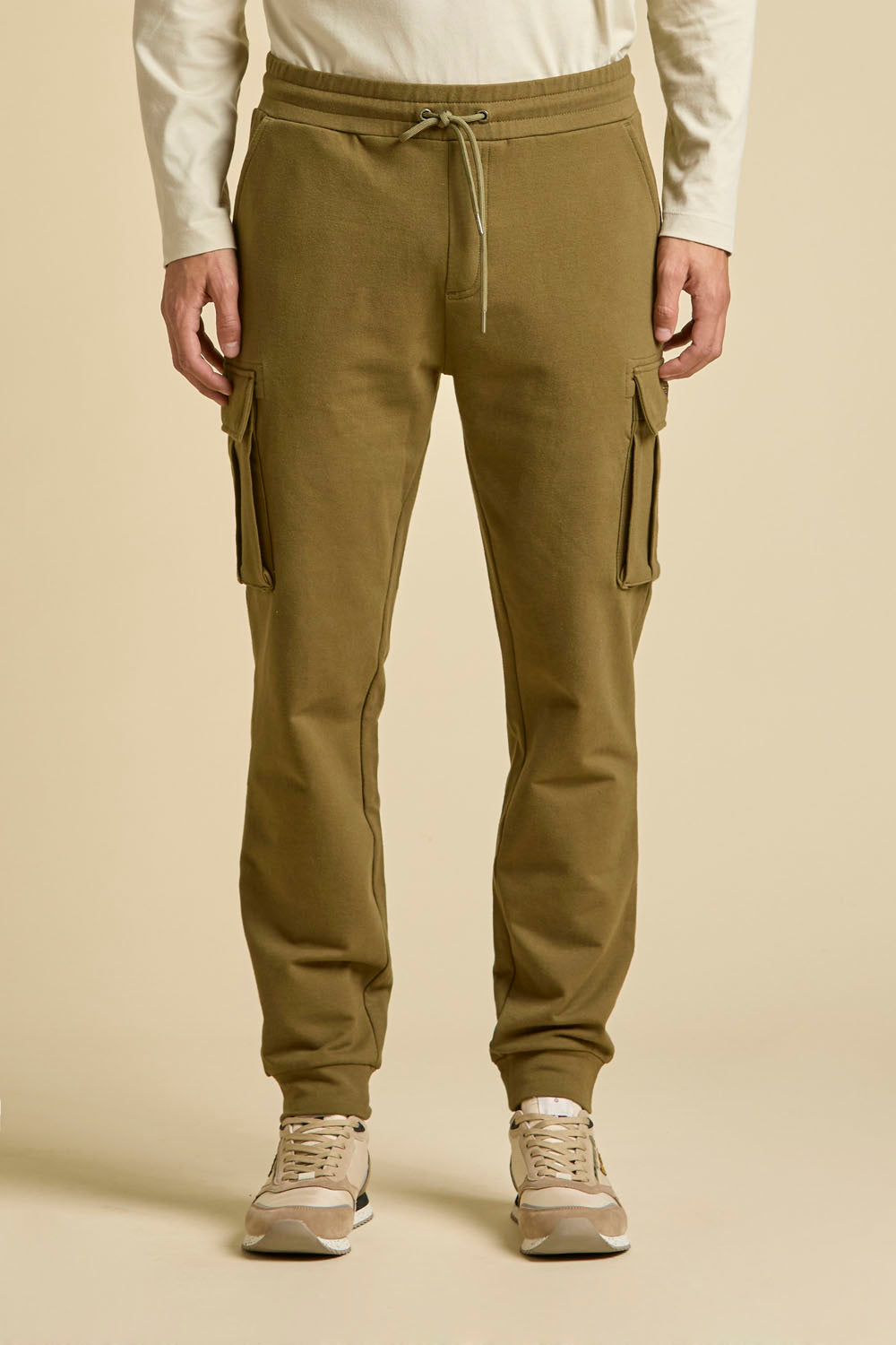Pantalone cargo in felpa Aeronautica Militare